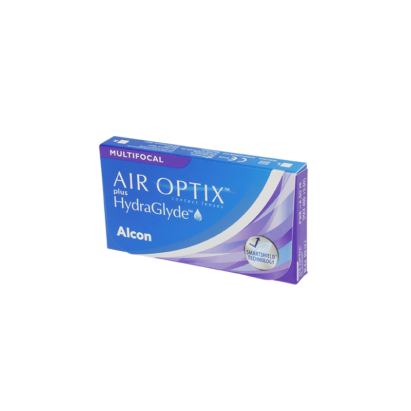 Lentilles de contact Air Optix Plus Hydraglyde Multifocal High 6L