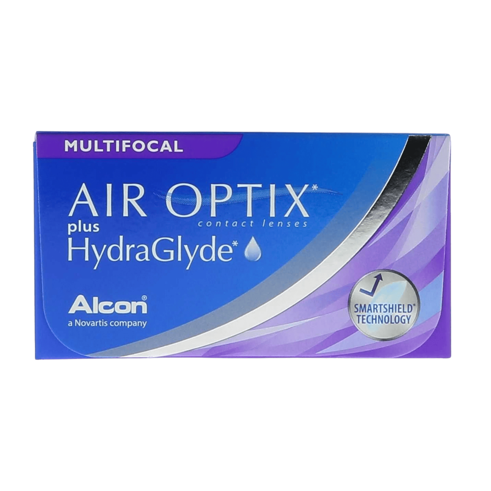 Lentilles de contact Air Optix Plus Hydraglyde Multifocal High 6L 
