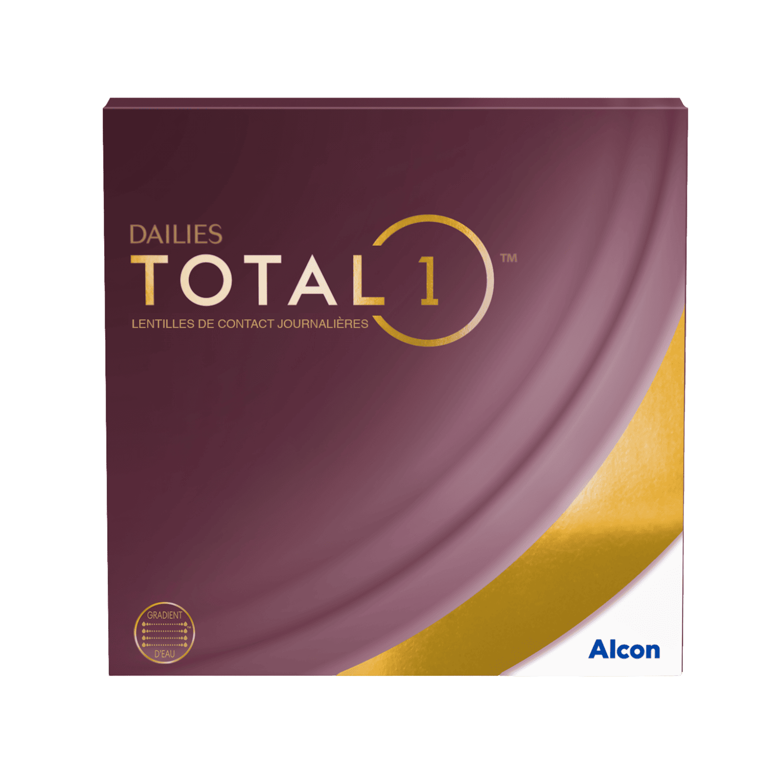 Lentilles de contact Dailies Total 1 90L 