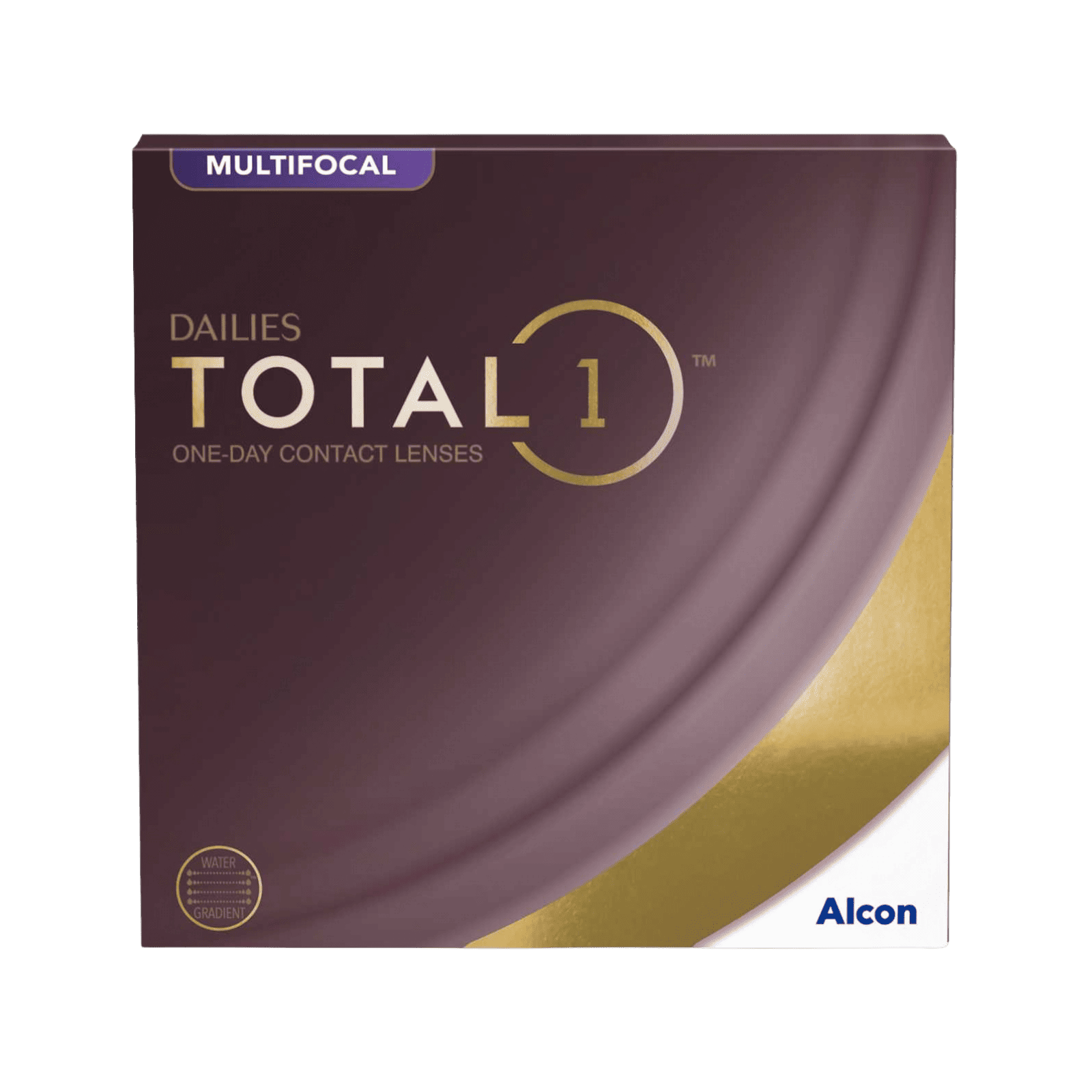 Lentilles de contact Dailies Total 1 Multifocal Medium 90L 