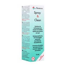 Solution d'entretien Spray Clean 15ml  - Spray sans conservateur 15ml