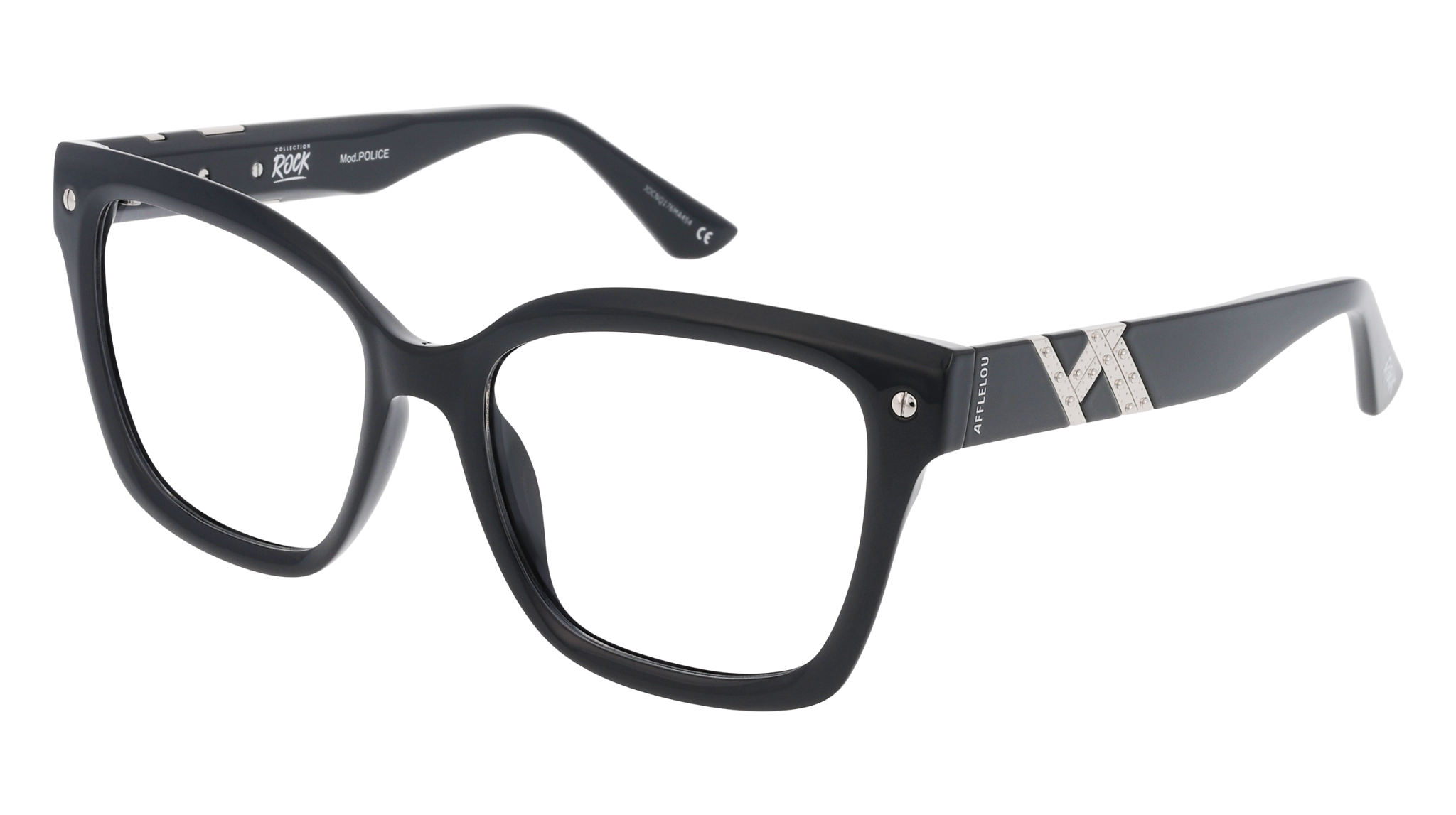 Lunettes de vue AFFLELOU POLICE XM489 BK01 5317