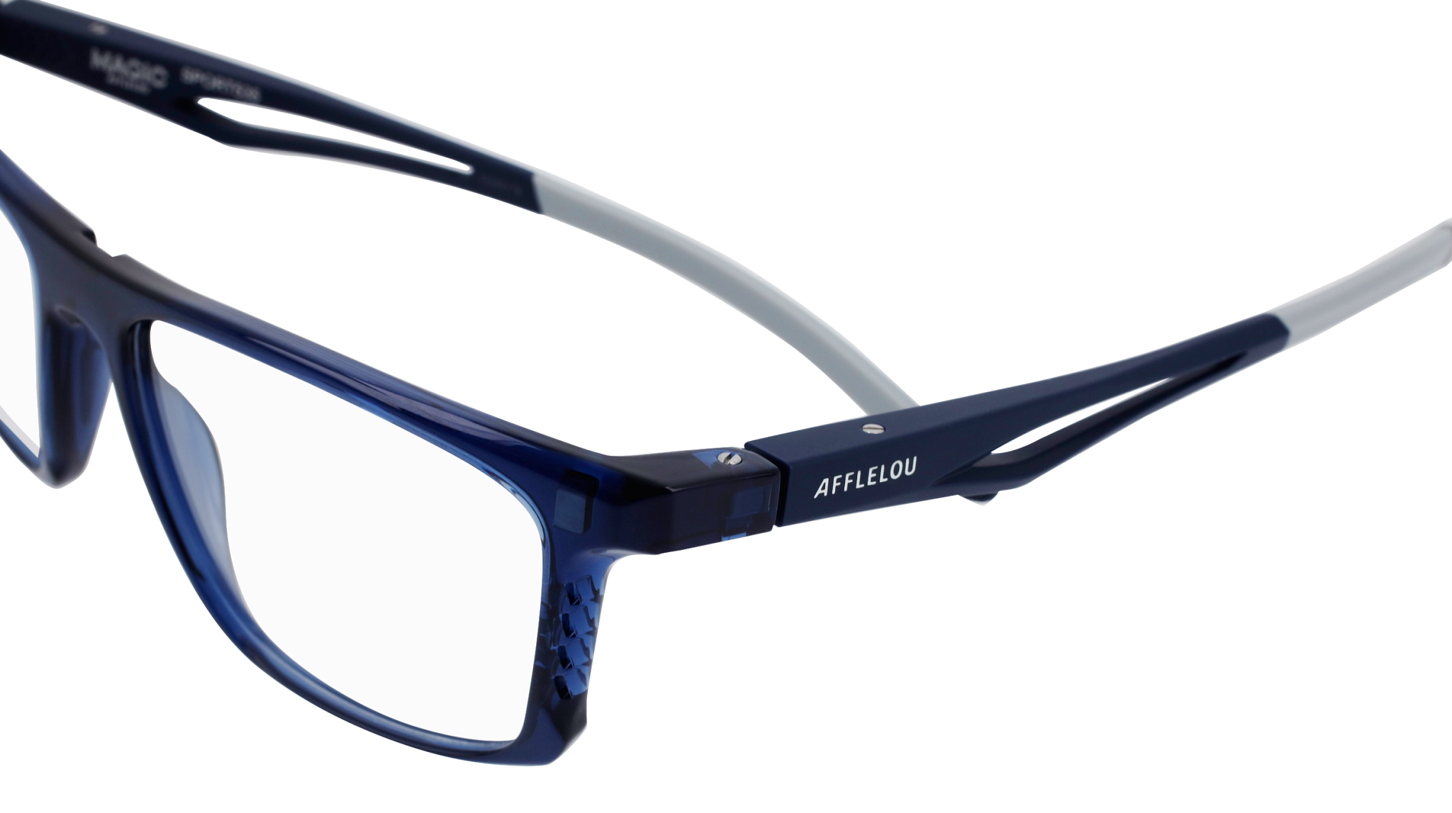 Lunettes de vue AFFLELOU MAGIC535 SM535 BLGY 5617