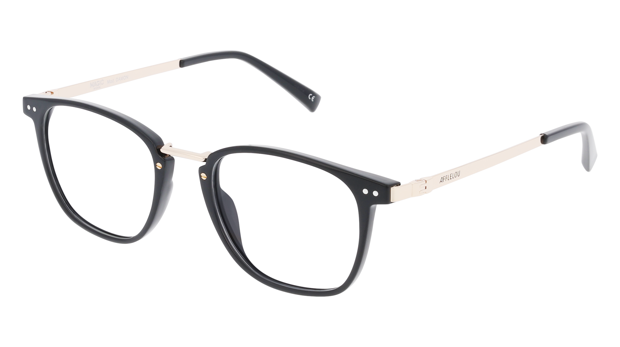 Lunettes de vue AFFLELOU DAMON MH143 BKGD 4919