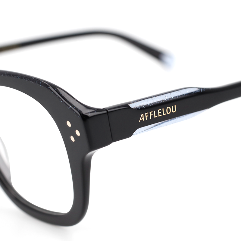 Lunettes de vue AFFLELOU CARACTÈRES ÉNIGMATIQUE CM324 BKBL 5019