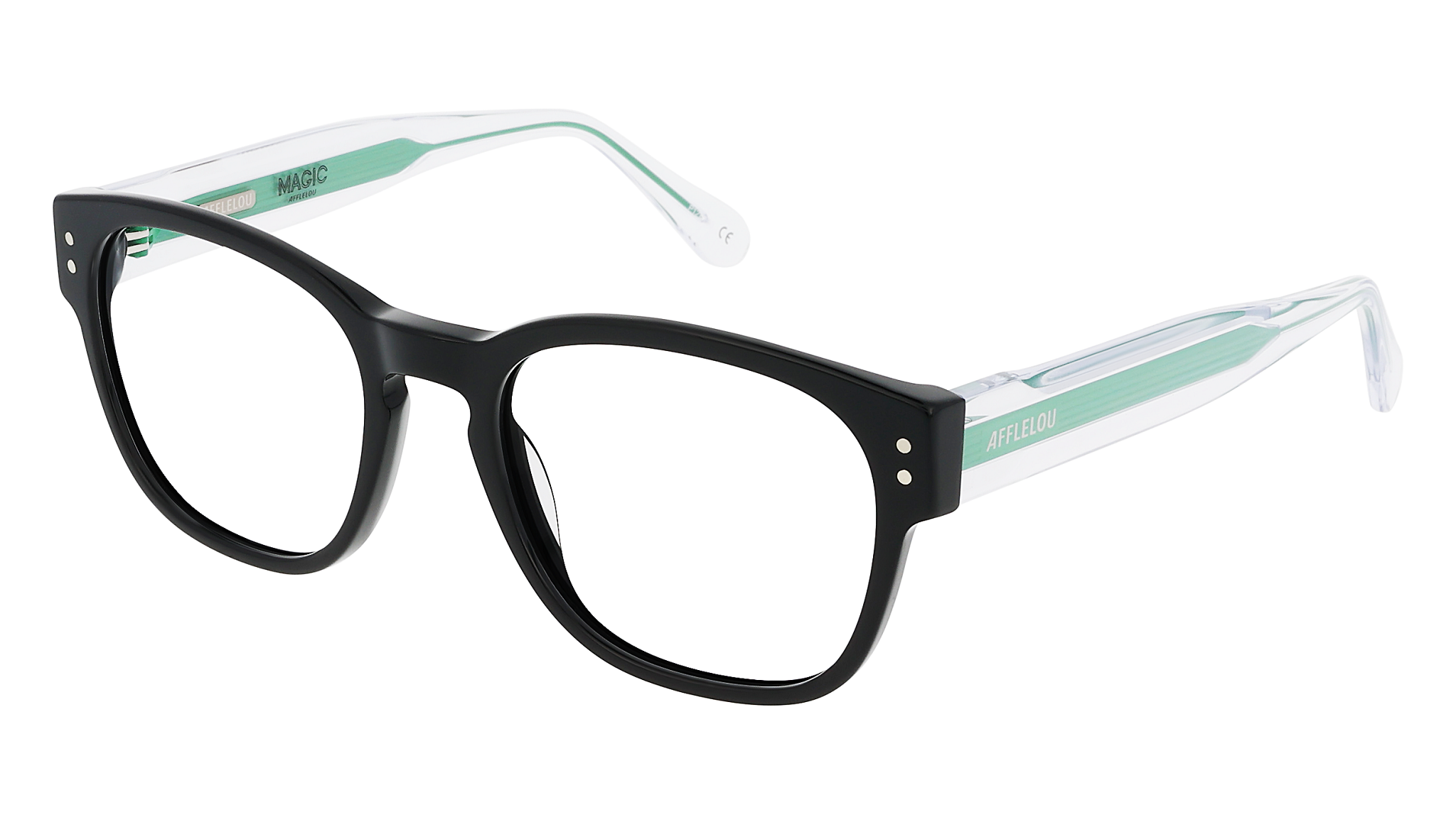 Lunettes de vue AFFLELOU MAGIC432 HM432 BKGR 5219