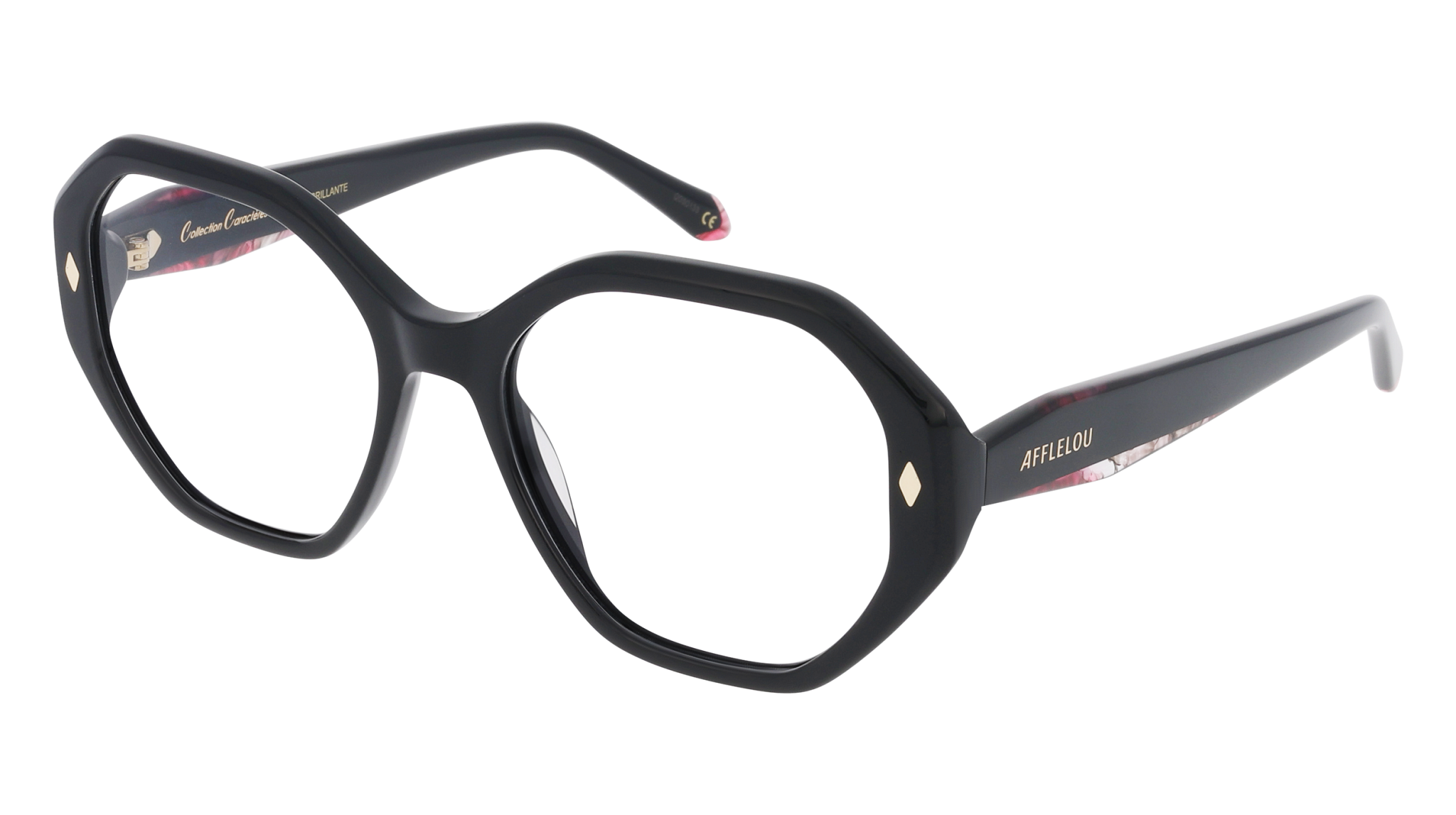 Lunettes de vue AFFLELOU CARACTÈRES BRILLANTE CM493 BKRD 5317