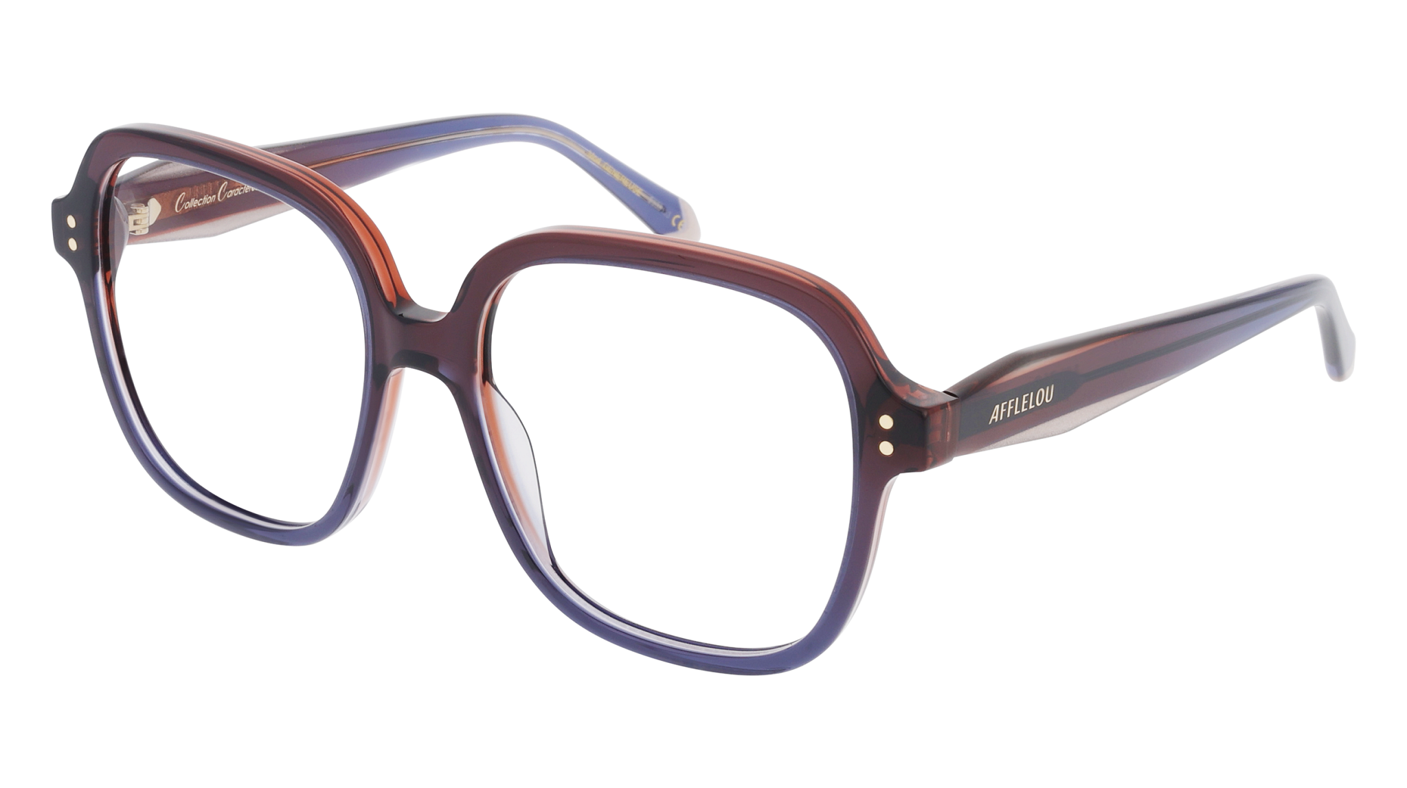 Lunettes de vue AFFLELOU CARACTÈRES GÉNÉREUSE CM495 BRBL 5416